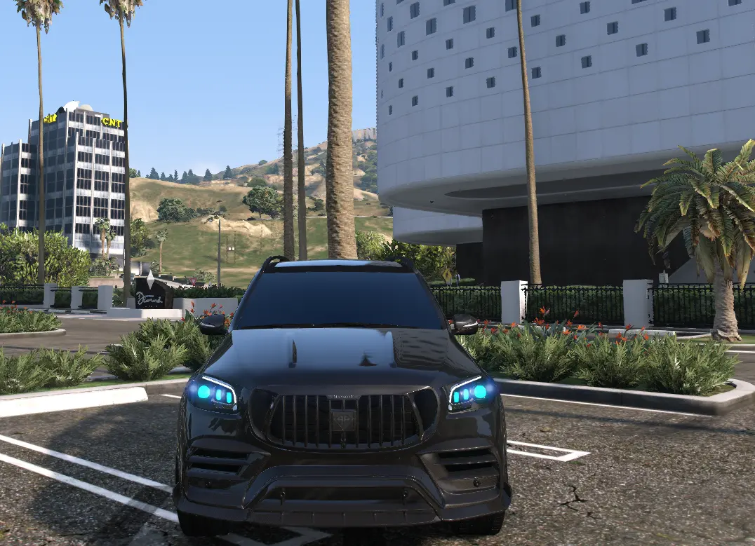 Rebrand Mercedes GLS 600 Mansory P850 FiveM Car