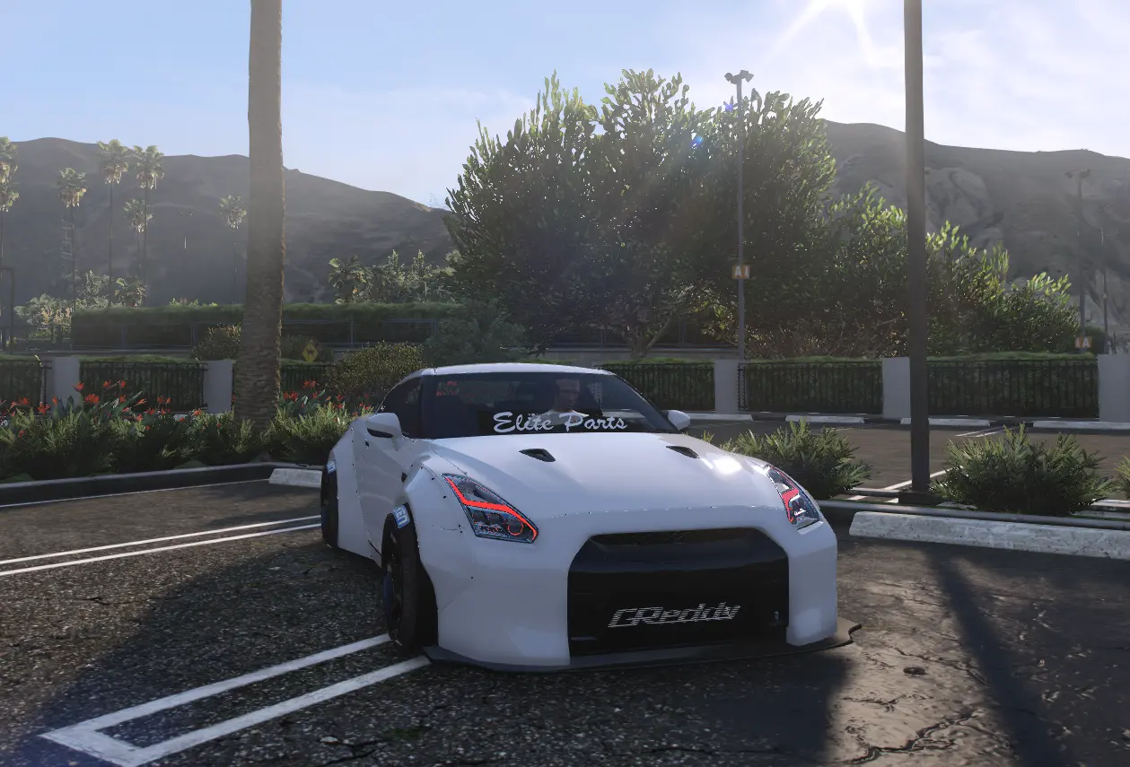 Rebrand Nissan GT-R Safari FiveM Car