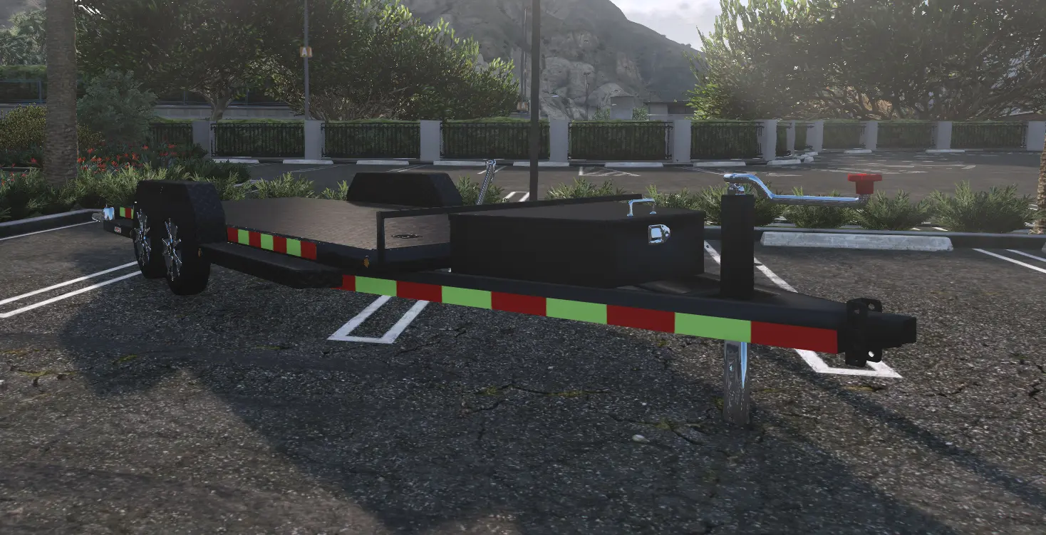 Lore Car Hauler Trailer FiveM Car