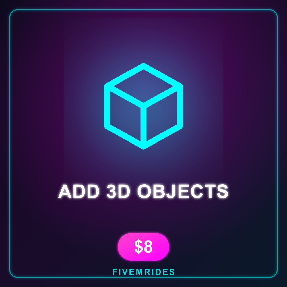 Custom Service – Add 3D Objects FiveM Car