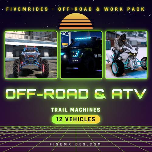 Off-Road & ATV Pack (12 Trail Machines)