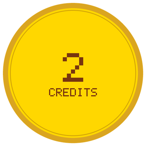 2 credits coin