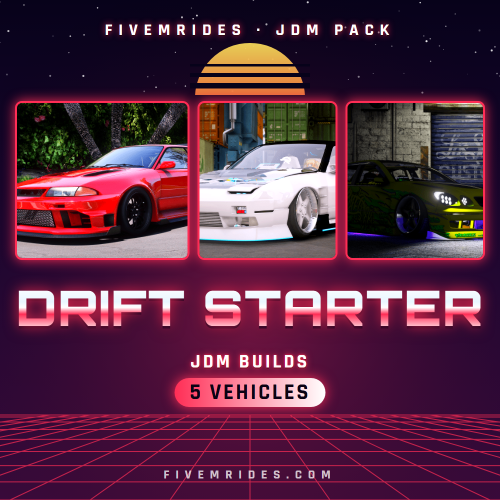Drift Starter Pack (5 JDM Builds)