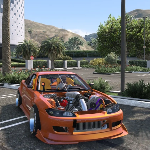 Nissan Silvia S14.5 LS Swap