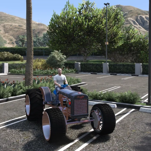 SEMA Stanley Tractor Build