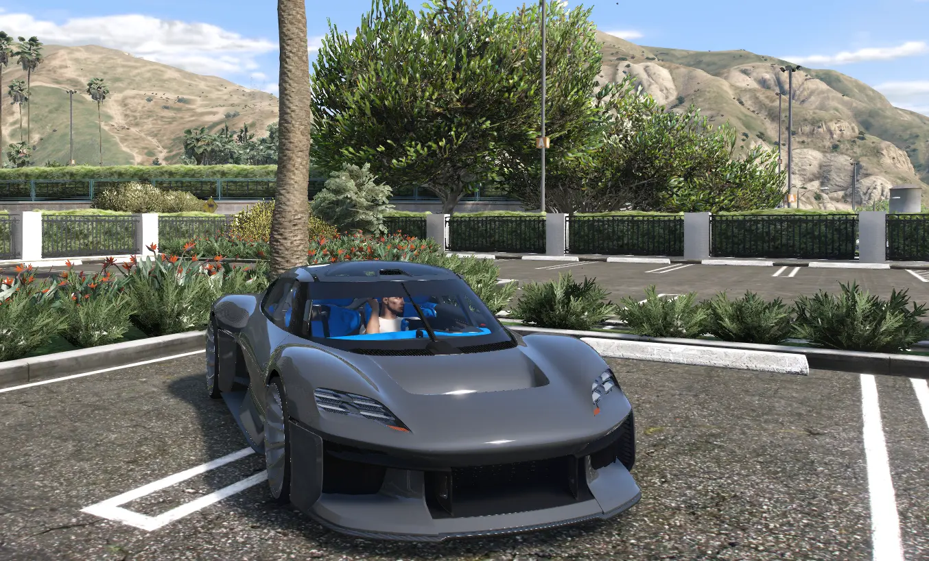 Porsche Mission R Custom FiveM Car