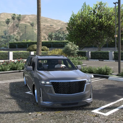 Cadillac Escalade ESV SEMA Bagged