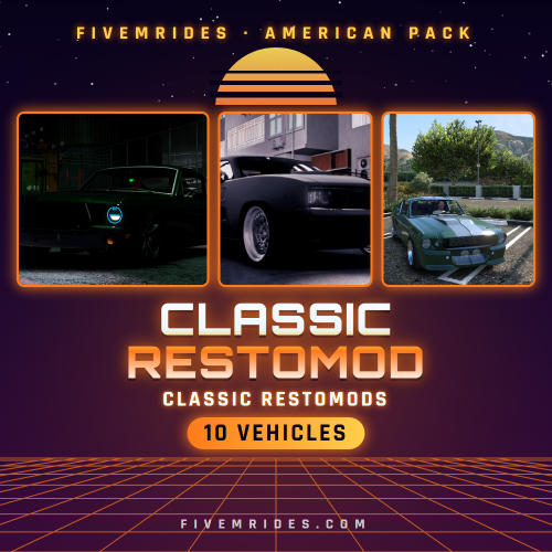 Classic Restomod Pack (10 Vehicles)