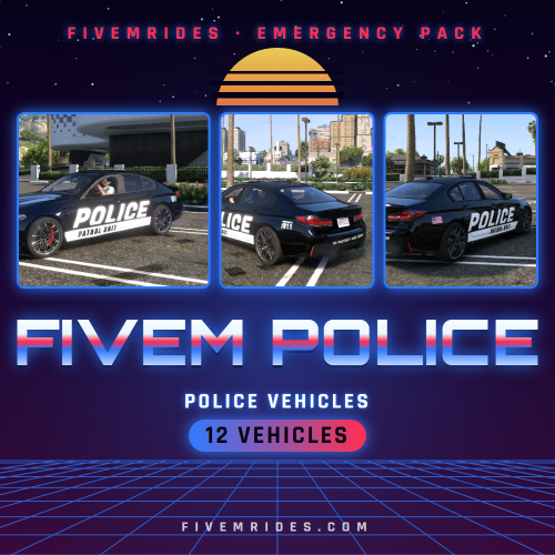 FiveM Police Pack (12 Vehicles)