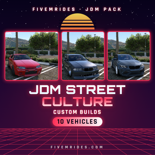 JDM Street Culture Pack (10 Custom Builds)