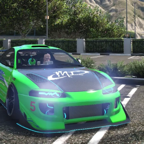 Mitsubishi Eclipse GSX Widebody Animated Custom