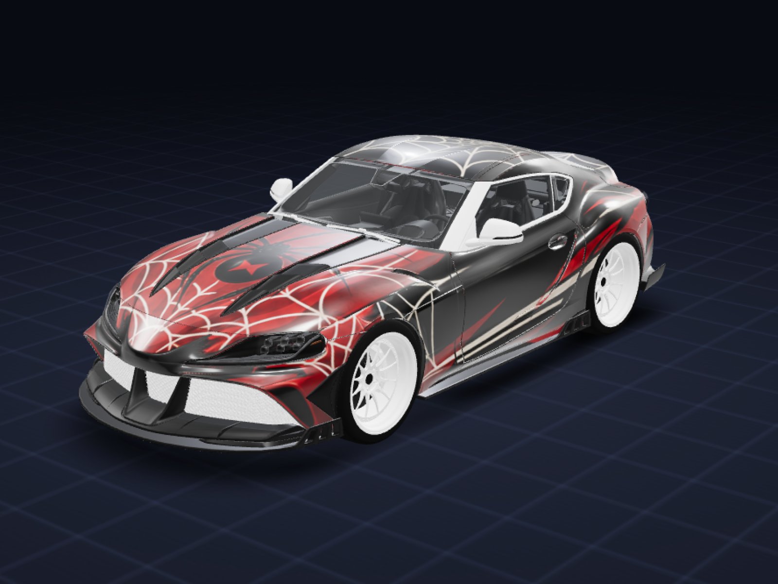 Blood Web livery on the a90keyvany