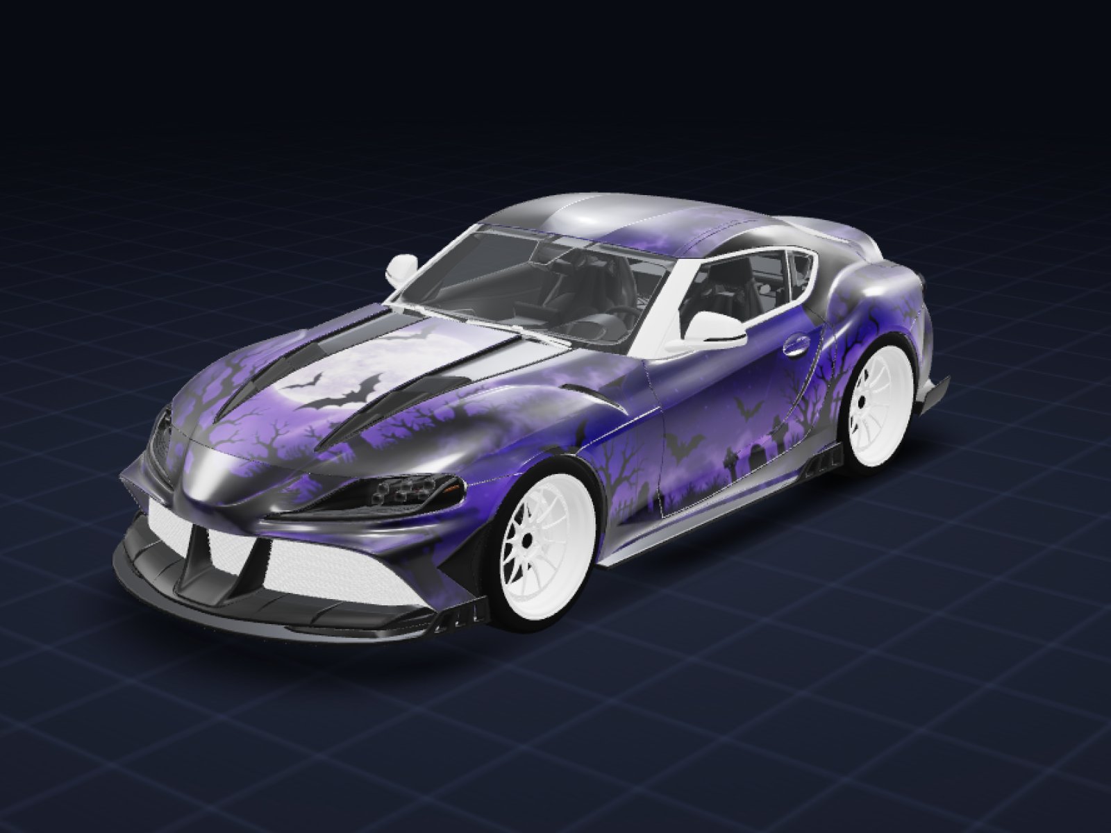 Haunted Graveyard livery on the a90keyvany