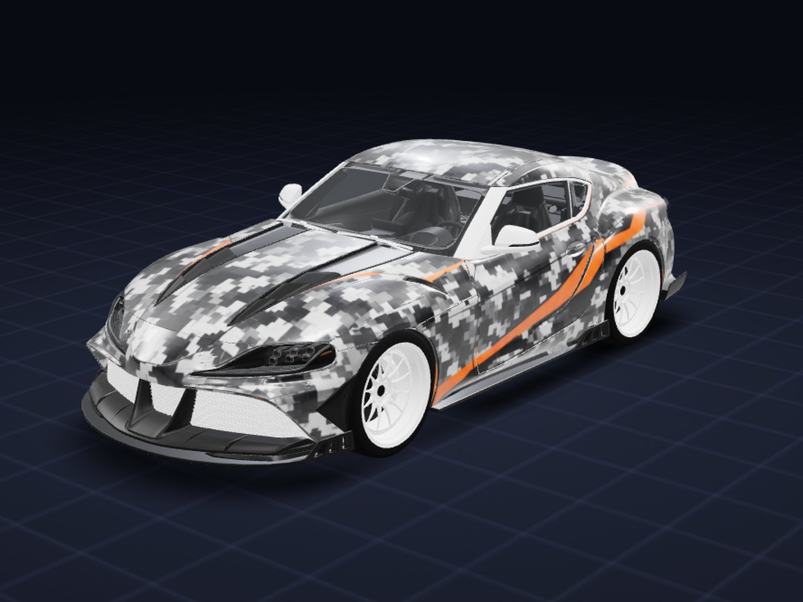 Urban Camo livery on the a90keyvany